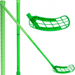 Salming Q1 T+ Powerlite Aero 27 The Neon florbola spēlētāja nūja (1092415-0606)