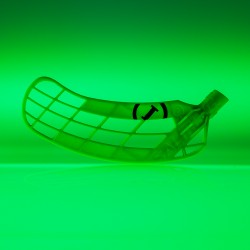 Salming Q1 T+ Powerlite Aero 27 The Neon florbola spēlētāja nūja (1092415-0606)