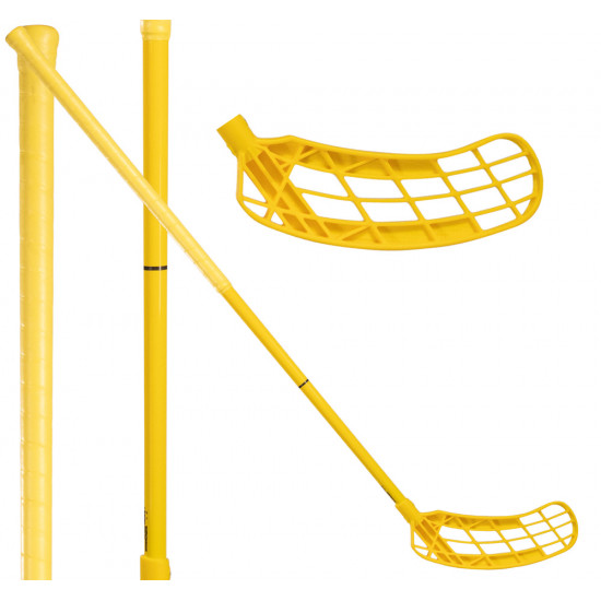 Salming Q1 T+ Powerlite Aero 27 The Neon florbola spēlētāja nūja (1092409-0909) Salming Q1 T+ Powerlite Aero 27 The Neon florbola spēlētāja nūja (1092409-0909)