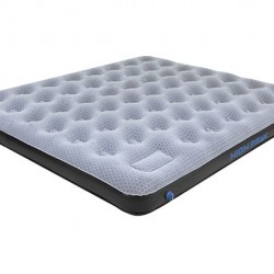 High Peak Comfort Plus King Airbed piepūšamā gulta ar integrētu kājas pumpi (40027)