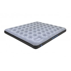 High Peak Comfort Plus King Airbed piepūšamā gulta ar integrētu kājas pumpi (40027)