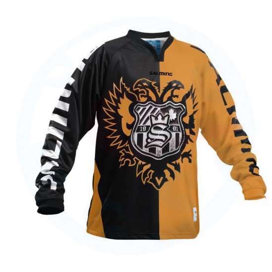 Salming 2FACE Goalie JSY SR florbola vārtsarga krekls (1149403-0736) foto informatīvs raksturs krekla vizuālajam izskatam.krāsu skatīt produkta specifikācijā. Salming 2FACE Goalie JSY SR florbola vārtsarga krekls (1149403-0736) foto informatīvs raksturs krekla vizuālajam izskatam.krāsu skatīt produkta specifikācijā.