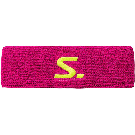 Salming Knitted Headband Pink florbola spēlētāja galvas apsējs (1187859-5151)
