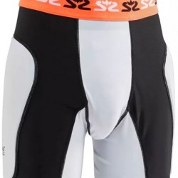 Salming E-Series Goalie Shorts florbola vārtsarga kompresijas bikses (1149415-0708)