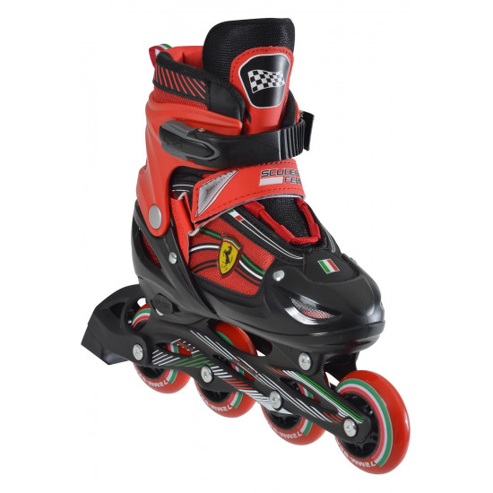 Ferrari Adjustable Inline Skate regulējamas bērnu skrituļslidas (FK35)