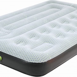 High Peak Multi Comfort Plus Airbed piepūšamā gulta ar integrētu kājas pumpi (40053)