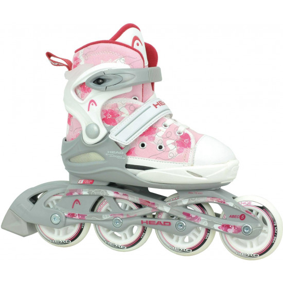 Head Girly Adjustable Inline Skates regulējamas bērnu skrituļslidas (H3JR08)