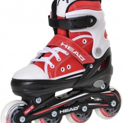 Head Jr Red Adjustable Inline Skates regulējamas bērnu skrituļslidas (H4JR12)