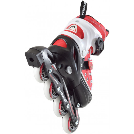 Head Jr Red Adjustable Inline Skates regulējamas bērnu skrituļslidas (H4JR12) Head Jr Red Adjustable Inline Skates regulējamas bērnu skrituļslidas (H4JR12)