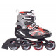 Head Jr Red Adjustable Inline Skates regulējamas bērnu skrituļslidas (H6JR06)