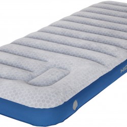 High Peak Cross Beam Single Extra Long Airbed piepūšamā gulta ar integrētu kājas pumpi (40043)