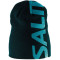 Salming Logo Beanie Black/Cyan ziemas cepure (1176851-0113)