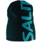 Salming Logo Beanie Black/Cyan ziemas cepure (1176851-0113)