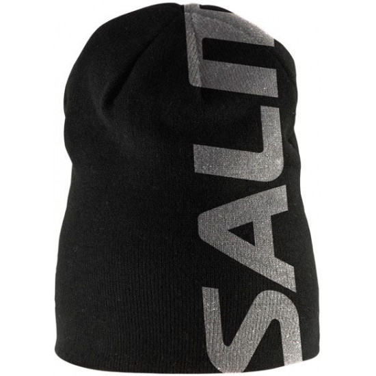 Salming Logo Beanie Black/Grey ziemas cepure (1176851-0110)