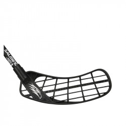 Salming Hawk Powerlite Oval KZ Jr florbola spēlētāja nūja   RIGHT (1098305-0101)