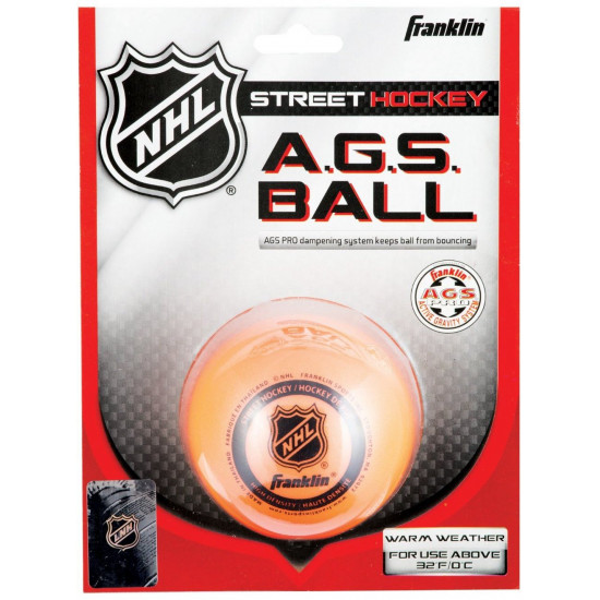 Franklin A.G.S. Streethockey Ball hokeja spēlētāja ielas bumbiņa (12217) Franklin A.G.S. Streethockey Ball hokeja spēlētāja ielas bumbiņa (12217)