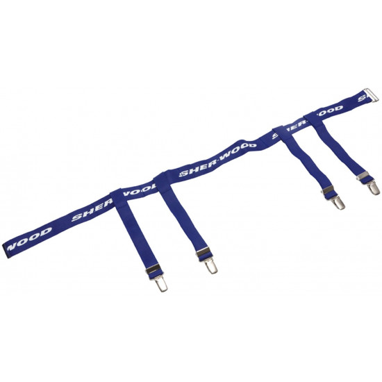 Sherwood Garter Belt Junior Blue hokeja spēlētāja zeķu josta (78301) Sherwood Garter Belt Junior Blue hokeja spēlētāja zeķu josta (78301)