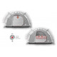 High Peak Amora 5.0 kupolveida telts (11576) High Peak Amora 5.0 kupolveida telts (11576)