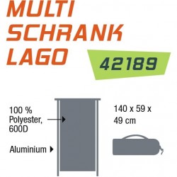 Simex Sport Multi Cupboard Lago multifunkcionālais kempinga skapis (42189)