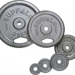 Buffalo Cast -Iron Dumbbell Plates 2x1.25kg svarcelšanas diski (65451)