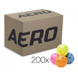 Salming florbola bumbiņas AERO  200 p  box mix   krasainas (4131892-9999)