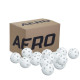 Salming Aero Floorball 200 Pcs White balto florbola bumbiņu komplekts (4131891-0707)